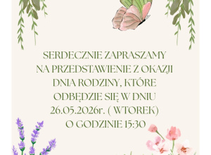 Dzień Rodziny 26 maja