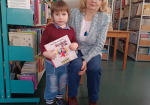 Spotkanie z autorką wierszy dla dzieci Hanną Niewiadomską.